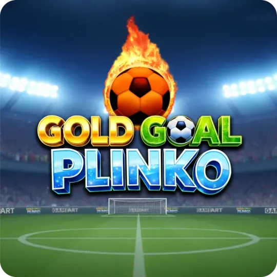 Gold Goal Plinko GameArt